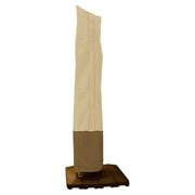 Classic Accessories Veranda Water-Resistant 13 Foot Offset Patio Umbrella \u0026 Frame Cover in Pebble/Bark/Earth